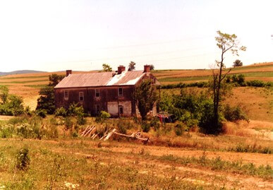 Photo: An old stone house sits on the newly purchased farm property